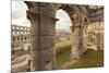 Roman Amphitheatre at Sunset, Pula, Istria, Croatia, Europe-Markus Lange-Mounted Photographic Print