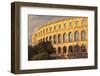 Roman Amphitheatre at Sunset, Pula, Istria, Croatia, Europe-Markus Lange-Framed Photographic Print