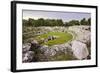 Roman Amphitheatre at Syracuse (Siracusa), UNESCO World Heritage Site, Sicily, Italy, Europe-Matthew Williams-Ellis-Framed Photographic Print