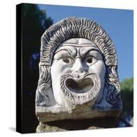 Roman Amphitheatre Carving-null-Stretched Canvas