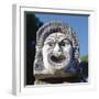 Roman Amphitheatre Carving-null-Framed Photographic Print