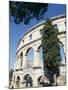 Roman Amphitheatre Dating from 1st Century Bc, with 22000 Capacity, Pula, Istria, Croatia-Ken Gillham-Mounted Photographic Print