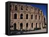 Roman Amphitheatre, El Djem, Unesco World Heritage Site, Tunisia, North Africa, Africa-David Poole-Framed Stretched Canvas