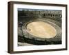 Roman Amphitheatre in Nimes in the Gard Area of Languedoc Roussillon, France, Europe-David Hughes-Framed Photographic Print