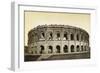 Roman Amphitheatre, Nimes, France, Late 19th or Early 20th Century-null-Framed Premium Giclee Print