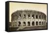 Roman Amphitheatre, Nimes, France, Late 19th or Early 20th Century-null-Framed Stretched Canvas