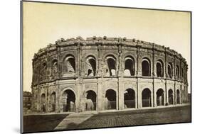Roman Amphitheatre, Nimes, France, Late 19th or Early 20th Century-null-Mounted Giclee Print