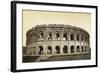 Roman Amphitheatre, Nimes, France, Late 19th or Early 20th Century-null-Framed Giclee Print