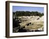 Roman Amphitheatre, Syracuse, Sicily, Italy-Michael Jenner-Framed Photographic Print