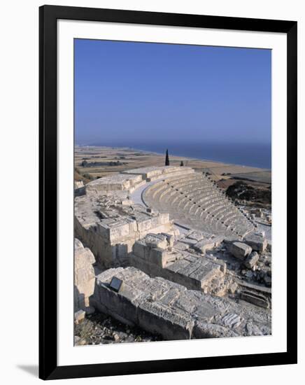 Roman Ampitheatre, Kourion, Limassol, Greek Cyprus-Doug Pearson-Framed Photographic Print