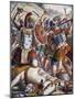 Roman Antiquite: Roman General Lucullus (115-67 Bc) Conquered Tigrane II and the Pontic and Armenia-Tancredi Scarpelli-Mounted Giclee Print