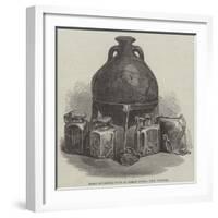 Roman Antiquities Found at Barrow-On-Soar, Near Leicester-null-Framed Giclee Print