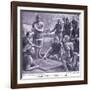 Roman Appreciation of Art-Norman Prescott Davies-Framed Giclee Print