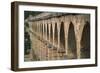 Roman Aqueduct at Tarragona, Roman Tarraco-null-Framed Giclee Print