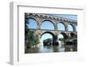 Roman aqueduct in Pont du Gard, France, 1st century-CM Dixon-Framed Photographic Print