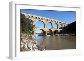 Roman Aqueduct of Pont Du Gard-David Lomax-Framed Photographic Print