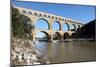 Roman Aqueduct of Pont Du Gard-David Lomax-Mounted Photographic Print
