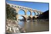 Roman Aqueduct of Pont Du Gard-David Lomax-Mounted Photographic Print