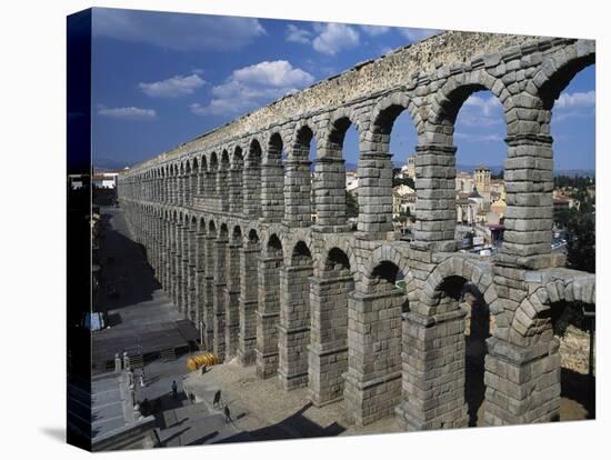 Roman Aqueduct of Segovia (Unesco World Heritage List-null-Stretched Canvas