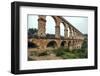 Roman Aqueduct Pont Del Diable in Tarragona, Spain-KarSol-Framed Photographic Print