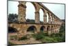 Roman Aqueduct Pont Del Diable in Tarragona, Spain-KarSol-Mounted Photographic Print