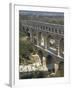 Roman Aqueduct, Pont Du Gard, UNESCO World Heritage Site, Languedoc, France, Europe-Ethel Davies-Framed Photographic Print