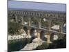 Roman Aqueduct, Pont Du Gard, UNESCO World Heritage Site, Languedoc, France, Europe-Ethel Davies-Mounted Photographic Print