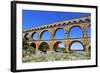 Roman Aqueduct Pont Du Gard-photosimysia-Framed Photographic Print