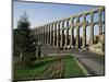 Roman Aqueduct, Segovia, Unesco World Heritage Site, Castilla Leon, Spain-Peter Scholey-Mounted Photographic Print