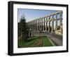 Roman Aqueduct, Segovia, Unesco World Heritage Site, Castilla Leon, Spain-Peter Scholey-Framed Photographic Print