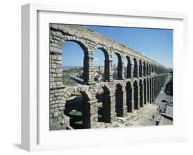 Roman Aqueduct, Segovia, Unesco World Heritage Site, Castilla Leon, Spain-Adina Tovy-Framed Photographic Print