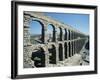 Roman Aqueduct, Segovia, Unesco World Heritage Site, Castilla Leon, Spain-Adina Tovy-Framed Photographic Print