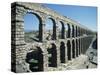 Roman Aqueduct, Segovia, Unesco World Heritage Site, Castilla Leon, Spain-Adina Tovy-Stretched Canvas