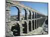 Roman Aqueduct, Segovia, Unesco World Heritage Site, Castilla Leon, Spain-Adina Tovy-Mounted Photographic Print