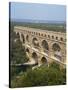 Roman Aqueduct, the Pont Du Gard, UNESCO World Heritage Site, in the Languedoc Roussillon, France-Scholey Peter-Stretched Canvas