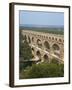 Roman Aqueduct, the Pont Du Gard, UNESCO World Heritage Site, in the Languedoc Roussillon, France-Scholey Peter-Framed Photographic Print