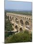 Roman Aqueduct, the Pont Du Gard, UNESCO World Heritage Site, in the Languedoc Roussillon, France-Scholey Peter-Mounted Photographic Print
