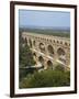 Roman Aqueduct, the Pont Du Gard, UNESCO World Heritage Site, in the Languedoc Roussillon, France-Scholey Peter-Framed Photographic Print