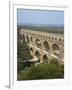 Roman Aqueduct, the Pont Du Gard, UNESCO World Heritage Site, in the Languedoc Roussillon, France-Scholey Peter-Framed Photographic Print