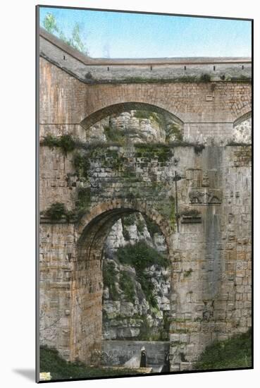 Roman Arch, Constantine, Northeast Algeria-null-Mounted Giclee Print