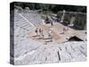 Roman Archaeological Site, and Terraced Seating from 3rd Century AD, Albania-R H Productions-Stretched Canvas