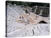 Roman Archaeological Site, and Terraced Seating from 3rd Century AD, Albania-R H Productions-Stretched Canvas