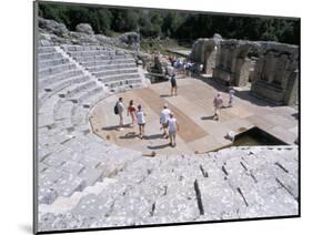 Roman Archaeological Site, and Terraced Seating from 3rd Century AD, Albania-R H Productions-Mounted Photographic Print