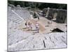 Roman Archaeological Site, and Terraced Seating from 3rd Century AD, Albania-R H Productions-Mounted Photographic Print