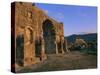 Roman Archaeological Site, Volubilis, Meknes Region, Morocco, North Africa, Africa-Bruno Morandi-Stretched Canvas