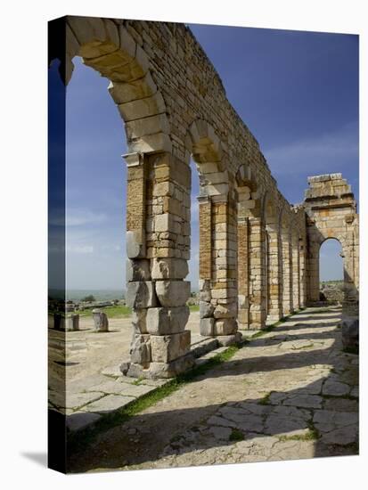 Roman Archaeological Site-Simon Montgomery-Stretched Canvas