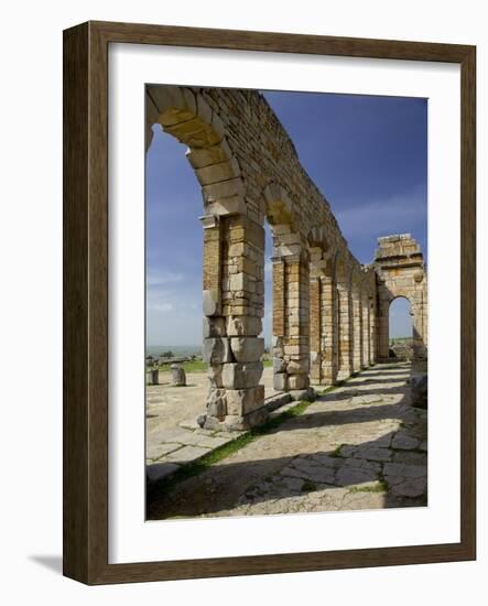 Roman Archaeological Site-Simon Montgomery-Framed Photographic Print