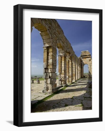 Roman Archaeological Site-Simon Montgomery-Framed Photographic Print