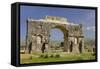 Roman Archaeological Site-Simon Montgomery-Framed Stretched Canvas