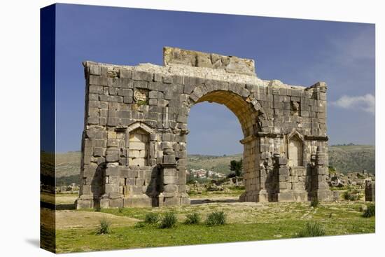 Roman Archaeological Site-Simon Montgomery-Stretched Canvas